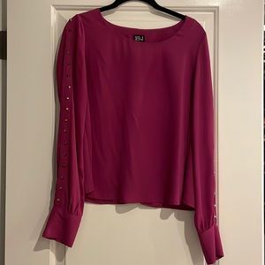 Magenta top with studs
